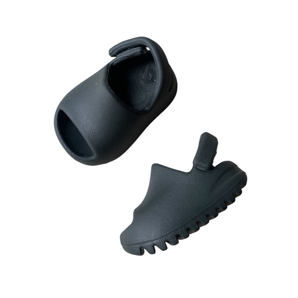 Yeezy Kids Black Sandals